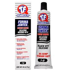 Silicon Negro Quimica Tf Forma Juntex Rtv Tubo de 75 Gramos