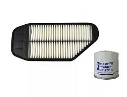 KIT DE AFINACIÓN INTERFIL CHEVROLET GENERAL MOTORS SPARK 1.2L 4CIL 11/15 BEAT 1.6L 4CIL 18/20 INCLUYE FILTRO DE AIRE Y ACEITE = 03KIT0006A INTERFIL