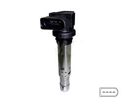 BOBINA BOSCH AUDI A1 TURBO A3 TURBO SEAT ALTEA TURBO IBIZA TURBO LEON LEON TURBO VOLKSWAGEN POLO GTI TIGUAN TURBO VENTO  4 PINES = IC364 KEM