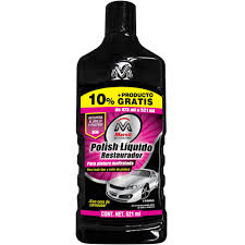 CERA LIQUIDA MARVIL POLISH LIQUIDO RESTAURADOR PARA PINTURA MALTRATADA BOTELLA 473 ML