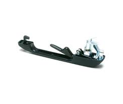 MANIJA EXTERIOR DE PUERTA DELANTERA DERECHA SMIDTD VOLKSWAGEN GOLF A2 87/92 JETTA 87/92 ATLANTIC 87/92 CARIBE 87/92 COLOR NEGRO MOLDURA CROMADA CON LLAVE = 191837206A BRUCK