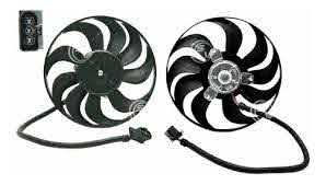MOTOVENTILADOR CON ASPAS AUXILIAR DERECHO BRUCK VOLKSWAGEN JETTA A4 99/2015 2.0L GOLF A4 99/98 1.8L CON AIRE ACONDICIONADO AUXILIAR DERECHO FLACO = 1J0959455B BRUCK