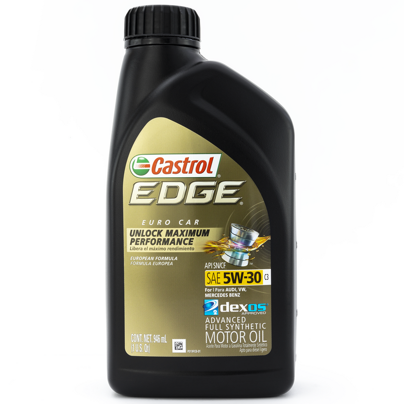 ACEITE SINTETICO CASTROL SAE 5W30 BOTELLA 946ML ETIQUETA DORADA