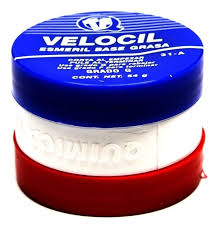 ESMERIL BASE GRASA QUIMICA TF VELOCIL BOTE DOBLE FONDO 54 G