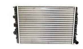 RADIADOR AGUA ALUMINIO VALEO VOLKSWAGEN POINTER 4 CIL 1.8 LTS STANDAR 97/02 TUBO REDONDO CON Y SIN AIRE ACONDICIONADO ANTES 555689 = 35735M RASA