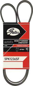 Banda de alternador (accesorios) Gates para Hyundai I10 1.2L 2015-2025 (a la actualidad) Grand I10 1.2L 2015/2021 para vehículos Con Aire Acondicionado = 5PK1236SF Gates