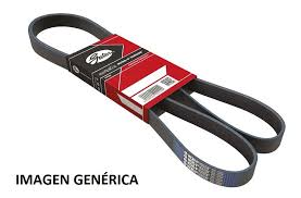 Banda de alternador (accesorios) Gates para Hyundai I10 1.2L 2015-2025 (a la actualidad) Grand I10 1.2L 2015/2021 para vehículos Con Aire Acondicionado = 5PK1236SF Gates