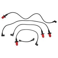 JGO CABLE BUJIA BERU GRIS VOLKSWAGEN BRASILIA 1.6L 4CIL 74/82 COMBI 1.6L 4CIL 74/88 SAFARI 1.5 Y 1.6L 4CIL 71/78 SEDAN  1.2 1.5 Y 1.6L 4CIL 55/89 DISEÑO CON BRINCADOR = L1159 KEM AMARILLO (7MM) = NO DISPONIBLE EN KEM AMARILLO (8MM) = CB159 KEM DORADO