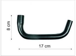 MANGUERA DE PASO CONTINENTAL VOLKSWAGEN ATLANTIC 4 CIL 1.6 LTS 1981 1.7 LTS 1982/1986 1.8 1986/1987 CARIBE 4 CIL 1.6 LTS BOCA CHICA Y GRANDE = CH221093 GATES