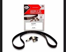 Banda de alternador (accesorios) Gates (Tipo Elástica en Kit) para Volkswagen Gol 4 Cil 1.6L 09-15 Saveiro 4 Cil. 1.6 Lts 10/14 (Incluye herramienta de instalación) = 6PK1200SF GATES