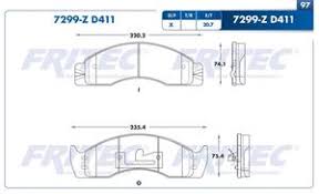 BALATA RAYBESTOS SEMIMETALICA DELANTERA Y TRASERA FORD E SUPER DUTY 96/02 E350 ECONOLINE 1996 E450 SUPER DUTY 05/07 ECONOLINE WAGON 00/02 F SUPER DUTY 88/97 F450 SUPER DUTY 88/98 F53 88/97 F59 88/97 = 7299 FRITEC
