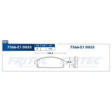 BALATA RAYBESTOS SEMIMETALICA DELANTERA INFINITI Q45 97/00 QX4 97/03 NISSAN PATHFINDER 96/04 = 7566 FRITEC