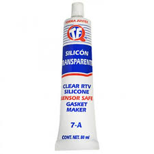 SILICON TRANSPARENTE QUIMICA TF FORMA JUNTEX RTV TUBO 75 G