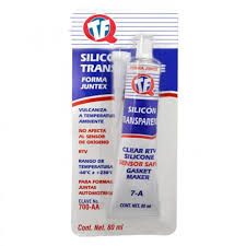 SILICON TRANSPARENTE QUIMICA TF FORMA JUNTEX RTV TUBO 75 G