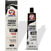 SILICON SUPER BLACK QUIMICA TF FORMADOR DE JUNTAS RESISTE ALTAS TEMPERATURAS TUBO 85 G