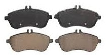 BALATA REMSA ORGÁNICA DELANTERA MERCEDES BENZ C200 10/12 C250 10/14 C280 08/14 GL350 11/12 GL350 2011 = 8451 FRITEC