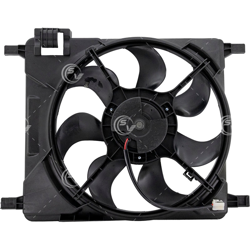 MOTOVENTILADOR CON ASPAS CON TOLVA BRUCK CHEVROLET GENERAL MOTORS SPARK 11/16 1.2L 7 ASPAS ARNES DE 2 PINES = 95978940 BRUCK