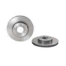 DISCO DELANTERO BREMBO NISSAN SENTRA 92/93 SENTRA 1.6L 4CIL 1994 TSUBAME 1.6L 4CIL 93/04 TSURU III GS2 1.6L 4CIL 93/01 VENTILADO 4 BARRENOS = FR20008 FRITEC