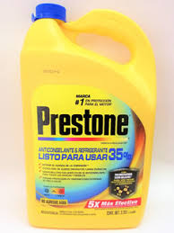 ANTICONGELANTE PRESTONE VERDE LISTO PARA USARSE GARRAFA 3.78L