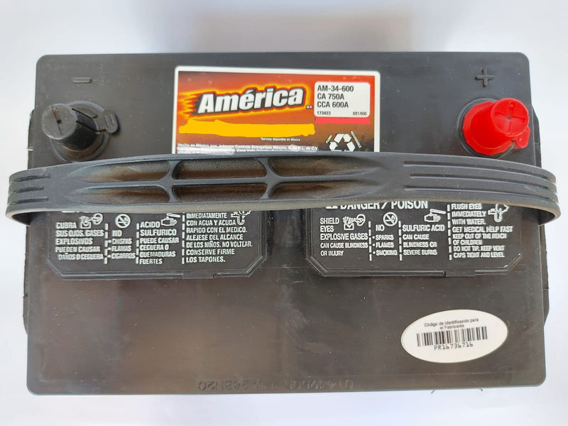 BATERIA 34-600 AMERICA VARIAS APLICACIONES PRECIO A CAMBIO