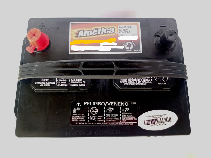 BATERIA 35-550 AMERICA VARIAS APLICACIONES PRECIO A CAMBIO