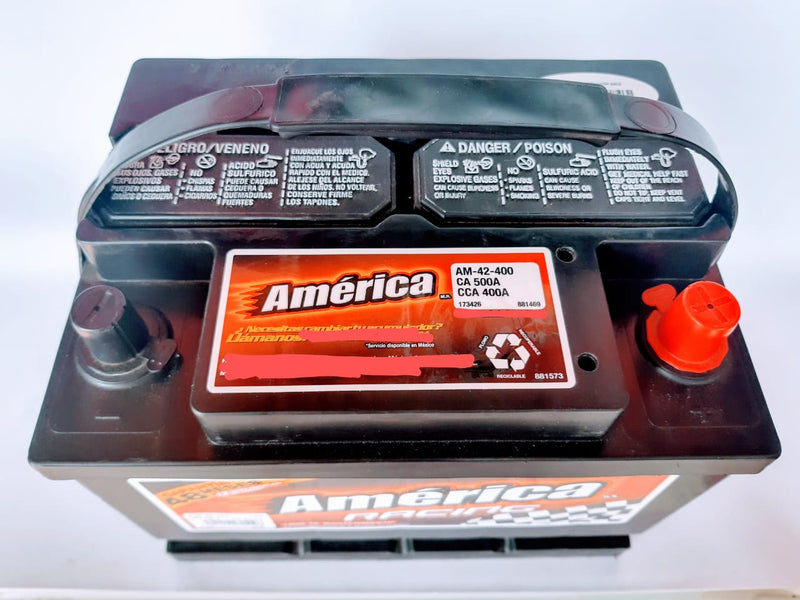 BATERIA 42-400 AMERICA VARIAS APLICACIONES PRECIO A CAMBIO
