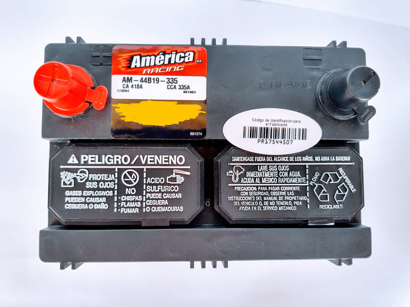 BATERÍA 44B19-335 AMERICA VARIAS APLICACIONES PRECIO A CAMBIO
