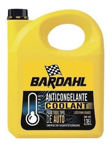 ANTICONGELANTE BARDAHL VERDE LISTO PARA USARSE GARRAFA 3.875L COOLANT