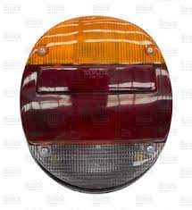 FARO TRASERO (CALAVERA) IZQUIERDO Y DERECHO BRUCK VOLKSWAGEN SEDAN 74/04 COLOR AMBAR CON CARCAZA MODELO EUROPEO NO INCLUYE FOCOS = BAA945095A BRUCK
