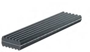 Banda de alternador (accesorios) de doble Raya Continental para Volkswagen Golf VR6 V6 2.8L 98/02 Jetta A4 VR6 V6 2.8L 99/04 Passat V6 2.8L 96/97 De doble perfil (raya) = 7DPK1360 Gates