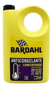 ANTICONGELANTE BARDAHL VERDE CONCENTRADO GARRAFA 3.785L