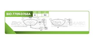BALATA BIOCERAMIC ORGÁNICA DELANTERA VOLKSWAGEN CROSSFOX BEETLE CABRIO LUPO POLO JETTA SPORT VAN SEAT CORDOBA IBIZA TOLEDO LEON AUDI A3 = 7709 7635 FRITEC