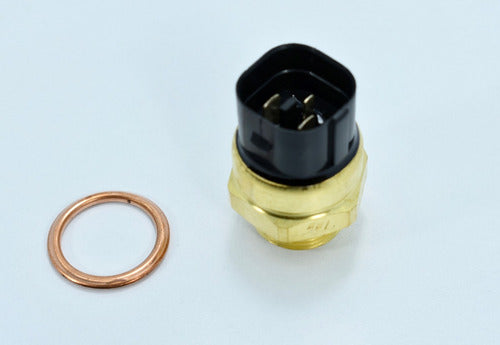 BULBO MOTOVENTILADOR KEM VOLKSWAGEN BEETLE GOLF A2 GOLF A3 VR6 GOLF A4 JETTA A2 JETTA A3 JETTA A4  95-102° 3 TERMINALES INCLUYE JUNTA METALICA CONECTOR NEGRO = BK5613 KEM LANCER