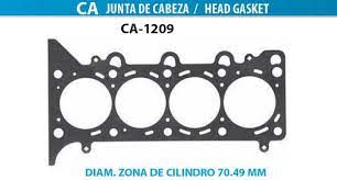 JUNTA TF VICTOR CABEZA CHEVROLET GENERAL MOTORS SPARK 11/17 MOTOR 1.2 LTS = CA1209 TF VICTOR