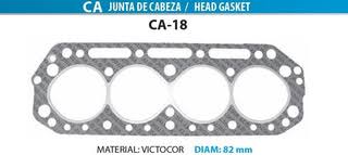 JUNTA TF VICTOR CABEZA NISSAN DATSUN SEDAN SAKURA PICK UP ESTAQUITAS 4 CIL J1800 1.8 LTS 81/93 = CA18 TF VICTOR