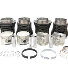 CONJUNTO DE MOTOR MORESA VOLKSWAGEN SEDAN 1992/2004 FUEL INYECTION F/I INCLUYE ANILLOS CROMADOS = CA8341600 MORESA
