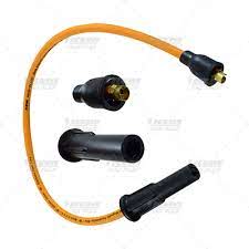 JGO CABLE DE BUJIA KEM DORADO DODGE CHRYSLER MICROBUS CAMIONES V8 TODOS = NO DISPONIBLE EN KEM AMARILLO (7MM) = L3102 KEM AMARILLO  8(MM) = CB102 KEM DORADO