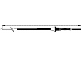 CHICOTE DE CLUTCH (EMBRAGUE) CAHSA CHEVROLET GENERAL MOTORS PONTIAC MATIZ 1.0L 06/14 = DW302 CAHSA