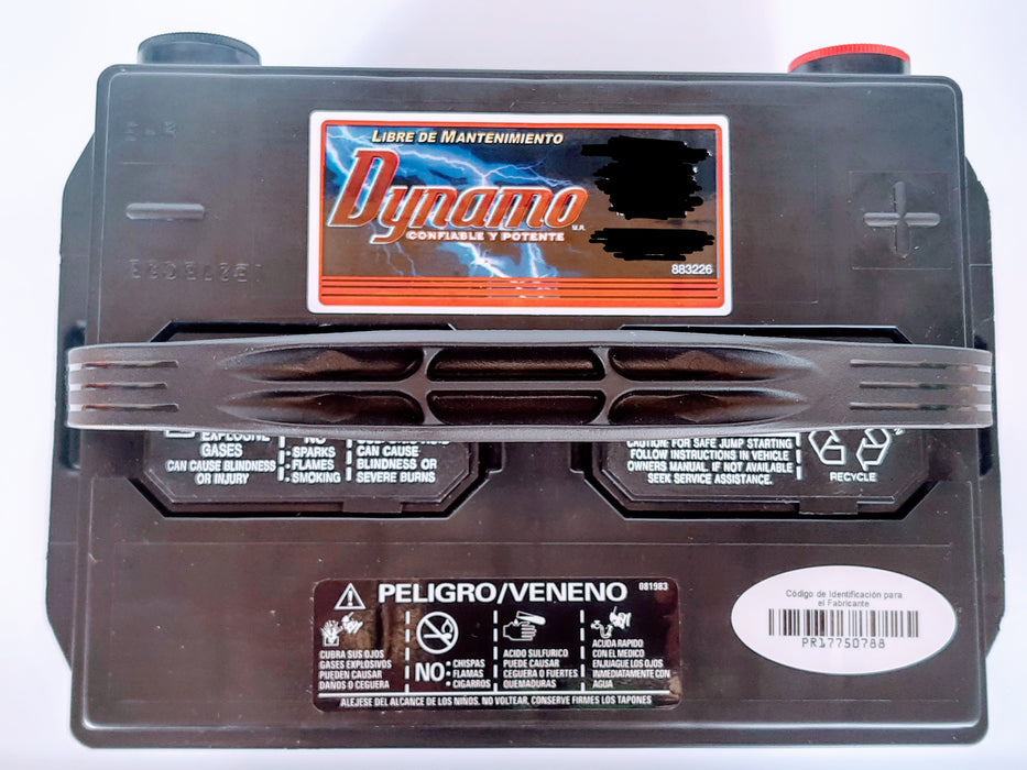 BATERIA 75-475 DYNAMO VARIAS APLICACIONES POSTES DE TORNILLO PRECIO A CAMBIO