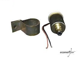 REPUESTO BOMBA GASOLINA ECONOFLOW UNIVERSAL CAMIONETAS CON CARBURADOR 4 CIL 12V BAJA PRESION INSTALACION EXTERNA = NO HAY EQUIVALENCIA EN UNIFLOW = EU42319 ECONOFLOW