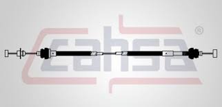 CHICOTE ACELERADOR CAHSA FIESTA 90/93 IKON 4 CIL 1.6 LTS 00/07 = FO146 CAHSA