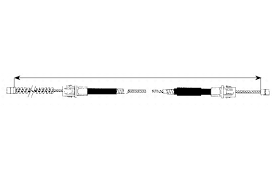 CHICOTE FRENO DE MANO CAHSA FORD F150 PICKUP 3,8L, 4,2L, 4,6L, 4.9L, 5,0L, 5,4L, 5,8L 85/99 = FO605 CAHSA