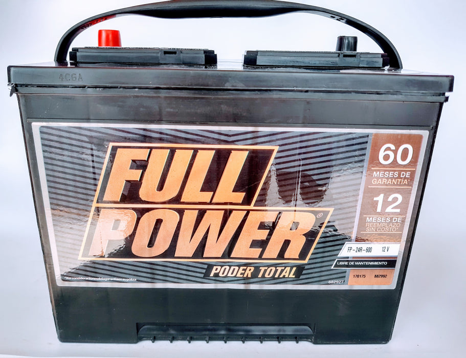BATERIA 24R-600 FULL POWER VARIAS APLICACIONES PRECIO A CAMBIO
