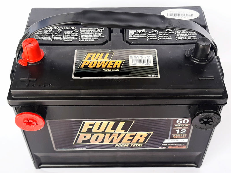 BATERIA 34/78-800 FULL POWER VARIAS APLICACIONES CON POSTES DE TORNILLO PRECIO A CAMBIO