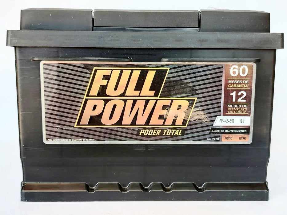BATERIA 42-550 FULL POWER VARIAS APLICACIONES PRECIO A CAMBIO