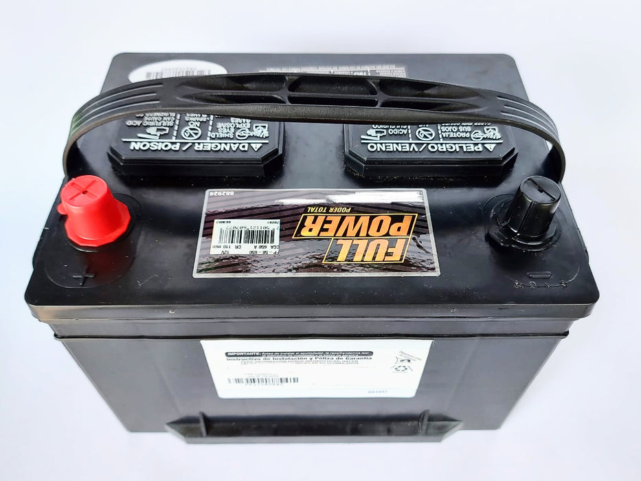 BATERÍA 58-650 FULL POWER VARIAS APLICACIONES PRECIO A CAMBIO