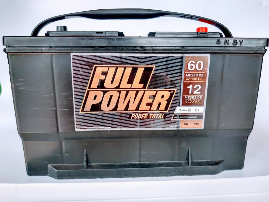 BATERIA 65-850 FULL POWER VARIAS APLICACIONES PRECIO A CAMBIO