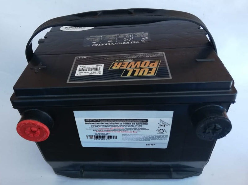 BATERIA 75-650 FULL POWER VARIAS APLICACIONES POSTES DE TORNILLO ENFRENTE  PRECIO A CAMBIO
