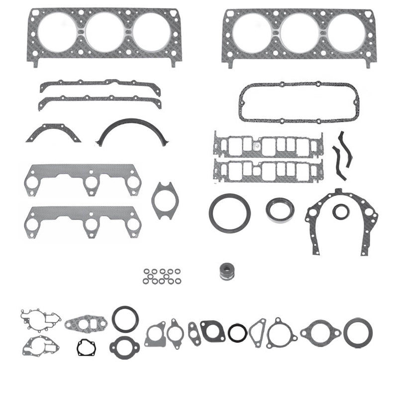 JUNTA DC JUEGO COMPLETO CHEVROLET GENERAL MOTORS S10 BLAZER CITATION CAMARO CORSA V6 2.8L 87/89 CELEBRITY CENTURY OLDSMOBILE CUTLASS = JC1206 TF VICTOR
