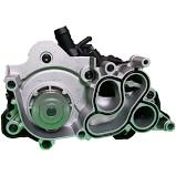 BOMBA AGUA GP1 VOLKSWAGEN GOLF 2015 JETTA 13/15 POLO 13/14 SEAT IBIZA FR 1.4L 13/17 TOLEDO 13/17 AUDI A1 12/15 A3 14/15 CON TOMA DE AGUA HOUSING DE TERMOSTATO CON PIPETA = NO HAY REFERENCIA EN CARTER NI MORESA